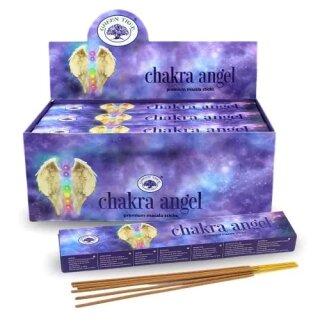 R&auml;ucherst&auml;bchen Green Tree Chakra Angel