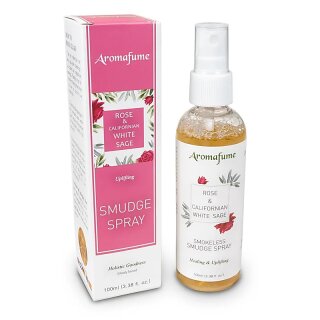 Smudgespray Wei&szlig;er Salbei &amp; Rose Aromafume