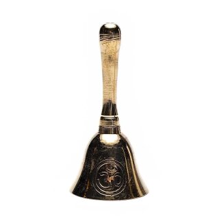 Glocke Messing mit Om