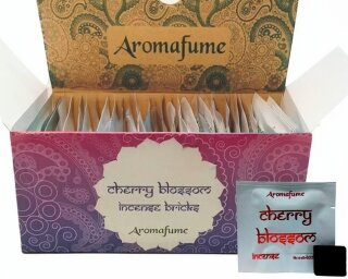 Aromafume Weihrauchbl&ouml;cke Cherry Blossom 20 Bricks