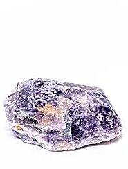 Amethyst Rohstein in dekorativer Box