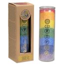 Chakra Kerze mit ätherischen Ölen