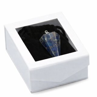 Orgonit Pendel Lapislazuli mit Samtbeutel