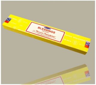 12 x Räucherstäbchen Satya Nag Champa Blessings / Segen,...