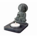 Buddha Kerzenhalter aus Speckstein