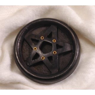 Räucherstäbchenhalter Pentagramm 9,5 cm