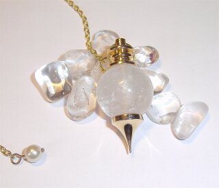 Clear Quartz Ball Pendulum