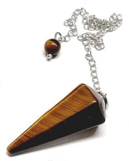 Tigereye Pendulum faceted