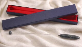 Einhandrute Speckstein mit OM