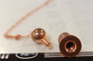 Isis Pendel verkupfert mit Kette