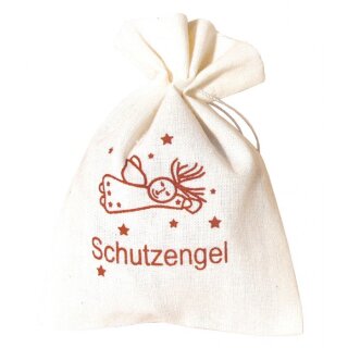 Baumwollbeutel Schutzengel ca. 14x17 cm