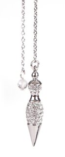 Elfenpendel mit Swarovski Kristallen 4cm