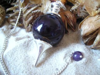 Amethyst Ball Pendulum