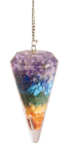 Orgonite Chakra Pendulum