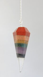 Chakra Pendulum faceted